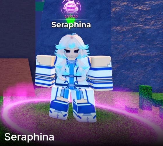 Seraphina, the NPC who summons Kirito